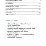 Advanced Financial Management (Finance 351) revision notes