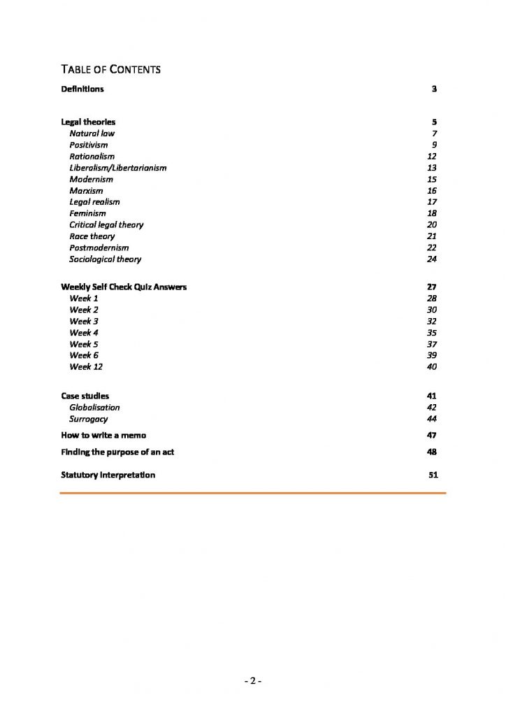 Legal Analysis and Critique (200978) comprehensive exam notes