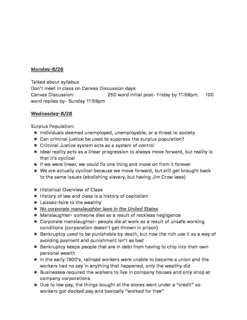 CJUS 2600 – Diversity Issues in Criminal Justice full notes