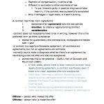 COMLAW 201: Commercial Contracts full course notes