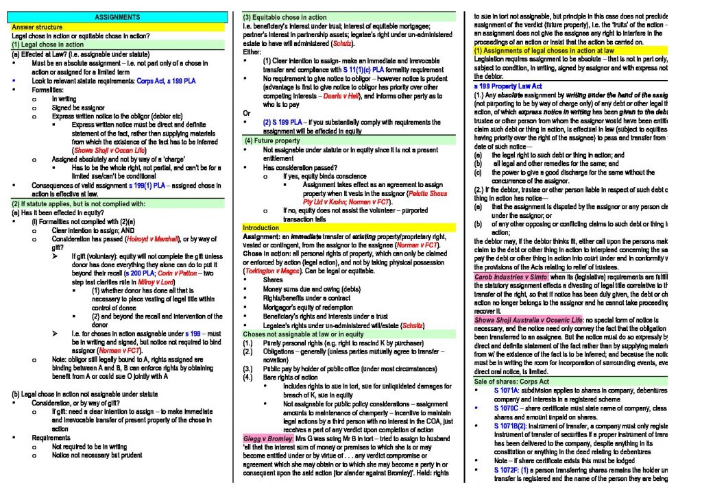 LAWS11-313: Equity exam template