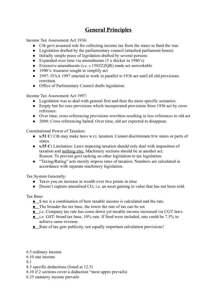 LPAB 12 Taxation and Revenue Law (LEC) complete notes