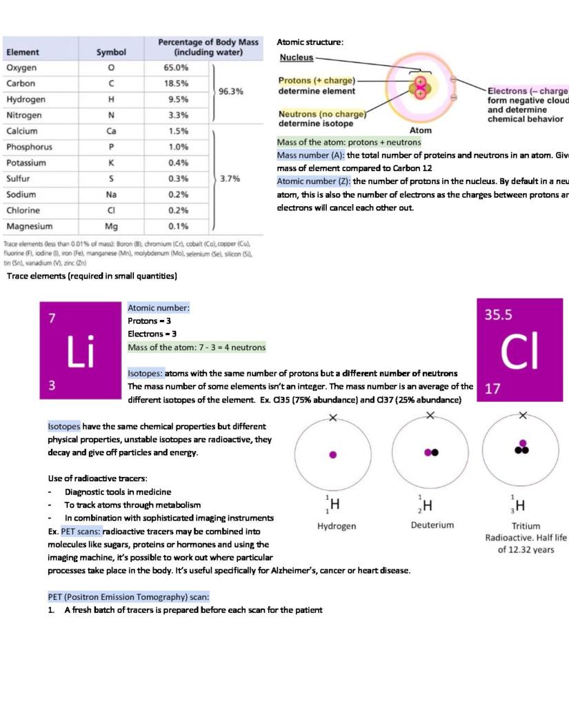 Cell and Molecular Biology (BSc Human Physiology) complete lecture notes