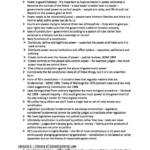 Public Law (LAW 211) lecture summaries