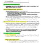 Research and Applications of Psychology (PSYC3011) lecture and final exam notes