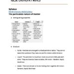 Cambridge IGCSE Chemistry (0620) complete notes