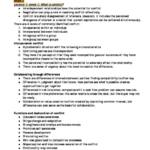 Conflict Management (Psychology) English summary notes