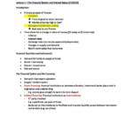 Finance 1A (ACST1001) comprehensive summary notes