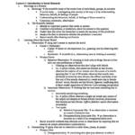 Research Methods in Sociology (SOCI 3580) complete lecture notes