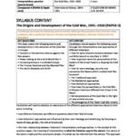 History (9389) Cambridge International AS and A Level Paper 3 notes