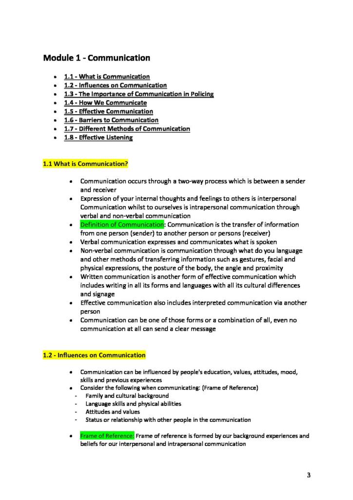 Workforce Essentials (PPP100) module notes | StudyLast