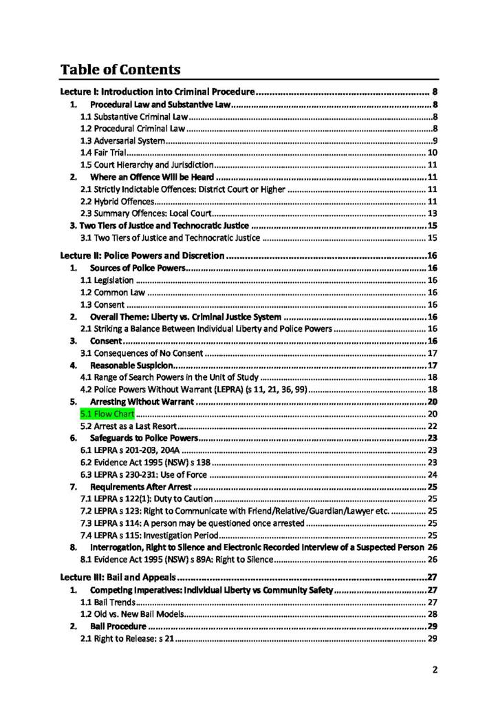 CCP LAWS1014 final exam HD notes (Civil and Criminal Procedure)