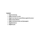 Criminal Law 1 (LAW1114) notes with cases