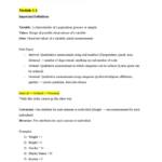 Statistics and Data Analysis I (OMIS 40) module notes