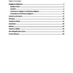 Tort Law (LAW 1507) IRAC notes