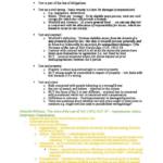 Tort Law (LAWS0013) complete notes
