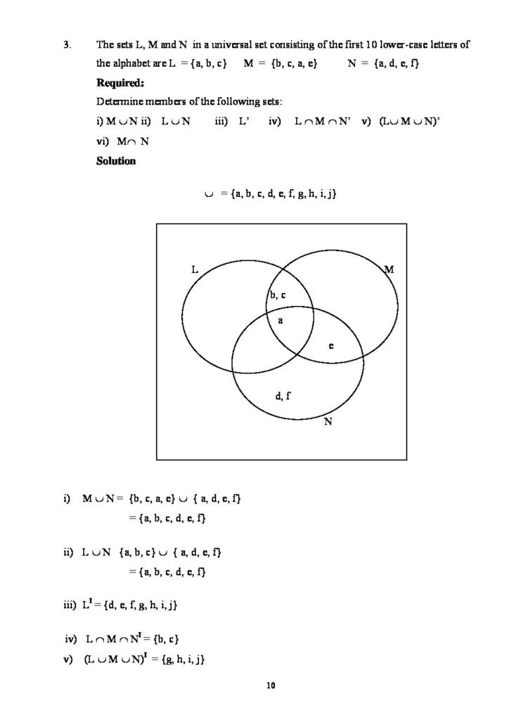 Quantitative Methods for Business (DMS111) lecture notes
