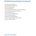 The Psychopathology of Everyday Life (PSYC30014) notes