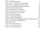 Nutrition, Diet and Gene Interactions (MEDSCI 315) complete lecture notes