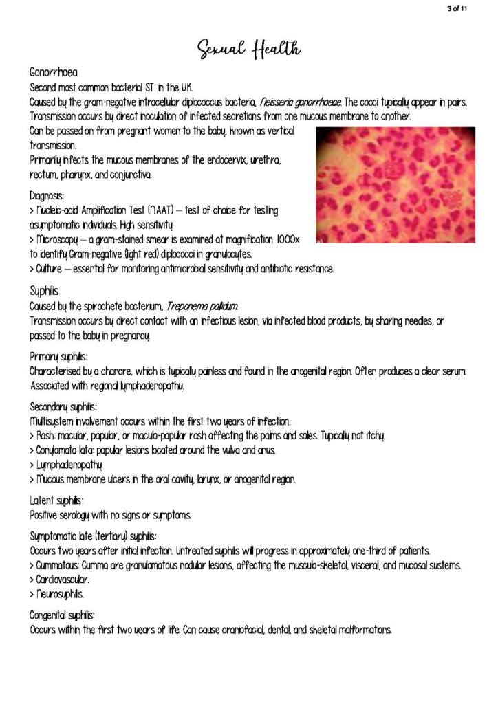 Concepts of Human Health and Wellbeing (C101) module notes