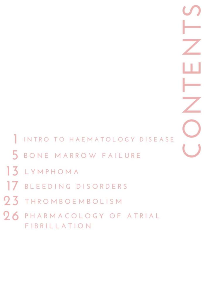 Haematology (MBBS A100) notes