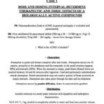 From Pharmacological Mechanisms to Precision Medicine (BBS3012) cases