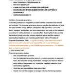 International Corporate Governance and Firms (BSC051) notes