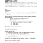 Earth Resources and Sustainable Development (UN1600) semester notes