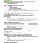 Developmental Psychology (PSYU2235) lecture notes