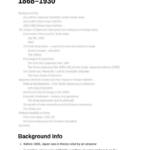 IB History Causes of Japanese Expansion paper 1 notes
