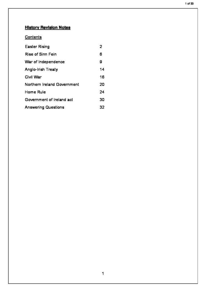 CCEA GCE History A2 2 revision notes