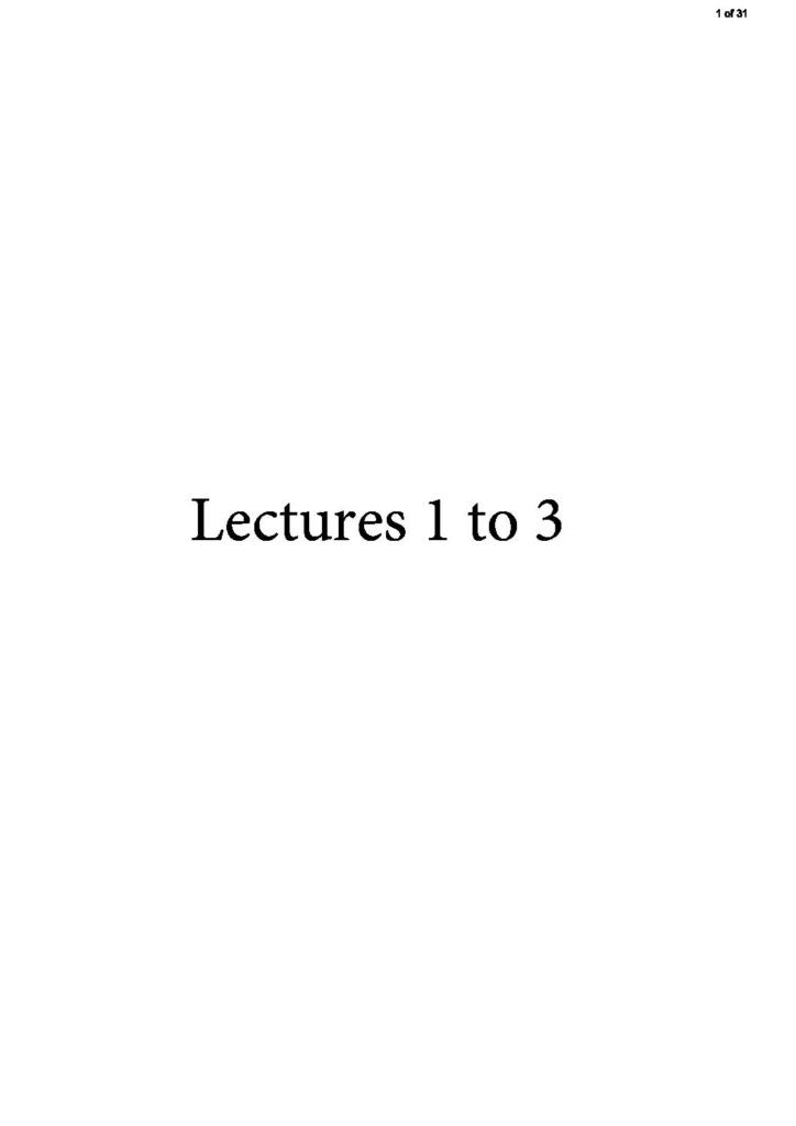 DERSG 4 (ELEE10030) lecture summary notes