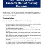 Fundamentals of Nursing reviewer with 460 points for NCLEX
