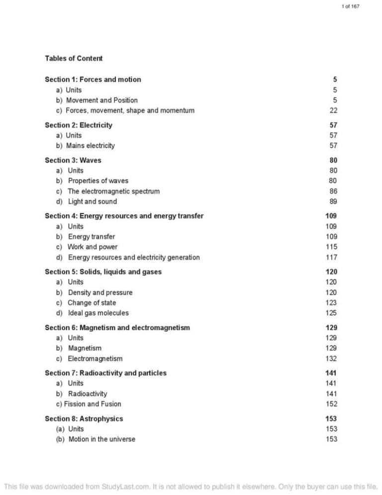 Edexcel igcse physics revision notes studylast