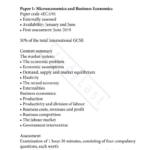Edexcel International GCSE Economics revision notes