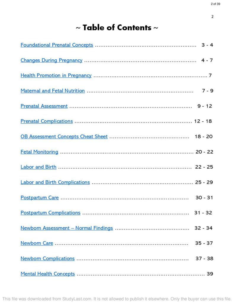 Reproductive Health Theory (NURS 3590) lecture notes