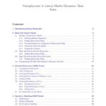 Unemployment and Labour Market Dynamics (ECNM10100) exam notes