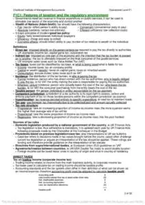 CIMA F1 (Financial Reporting) exam notes