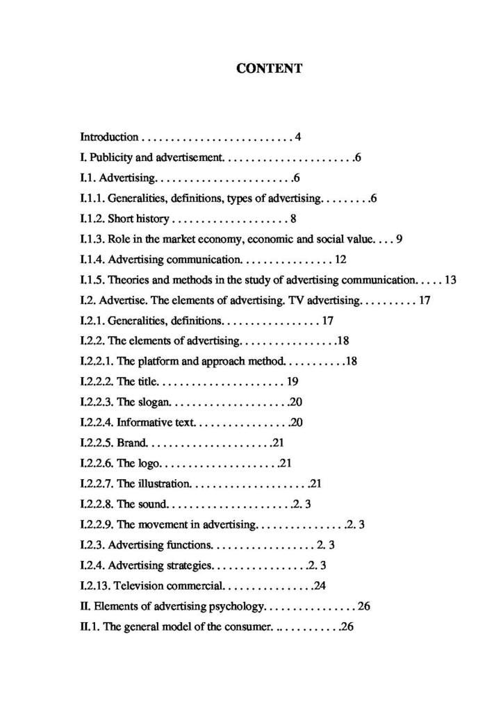 Effects of TV Advertising on Behavior notes