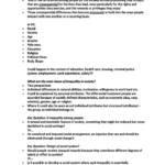 Social Inequality (SOCI205) lecture notes