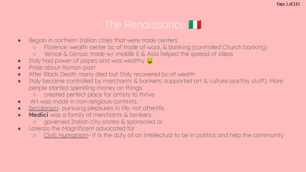 AP European History in slides