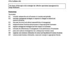 Operations & Marketing (HSC Business Studies) syllabus summary notes