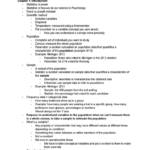 Research Methods in Psychology (PSYC 3111) complete notes