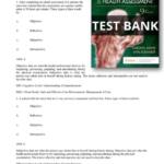 Testbank for Physical Examination and Health Assessment 9th Ed (all chapters) by Jarvis