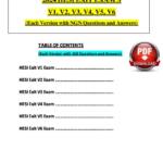 HESI RN Exit Exam (2024) V1-V6 with NGN Questions and Answers