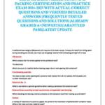 Defense Basic Preservation and Packing Certification exam questions & answers