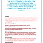 Pediatric Advanced Life Support (PALS) Certification exam testbank