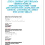 Strategic Sourcing (SCMN 3730) Exam 3 practice questions with answers