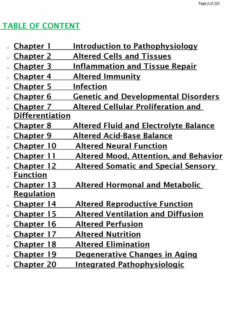 Applied Pathophysiology 4th Ed by Judi Nath (All Chapters 1 to 20) complete A+ guaranteed