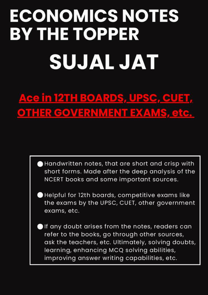 Economics Notes By The Topper